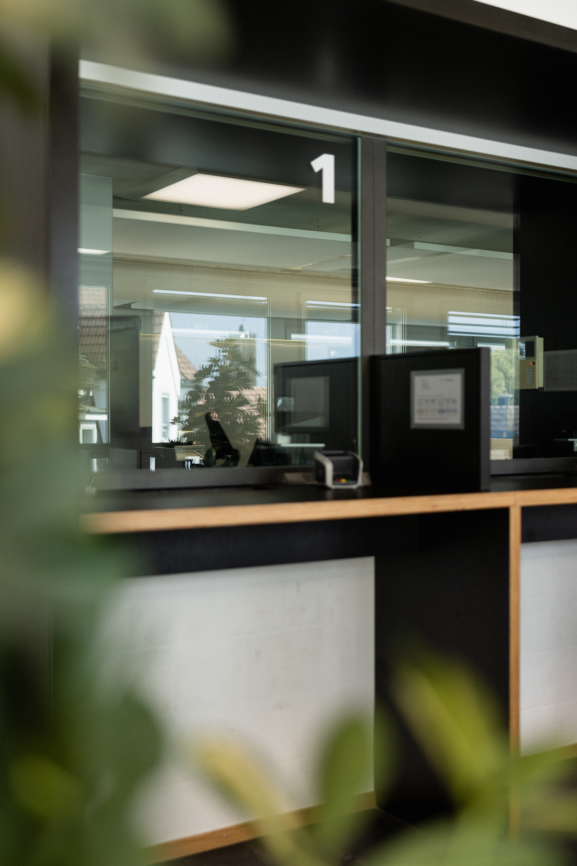 Schalter mit Bezahlstation