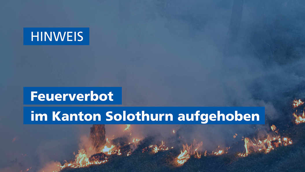 Aufhebung Waldbrandgefahr