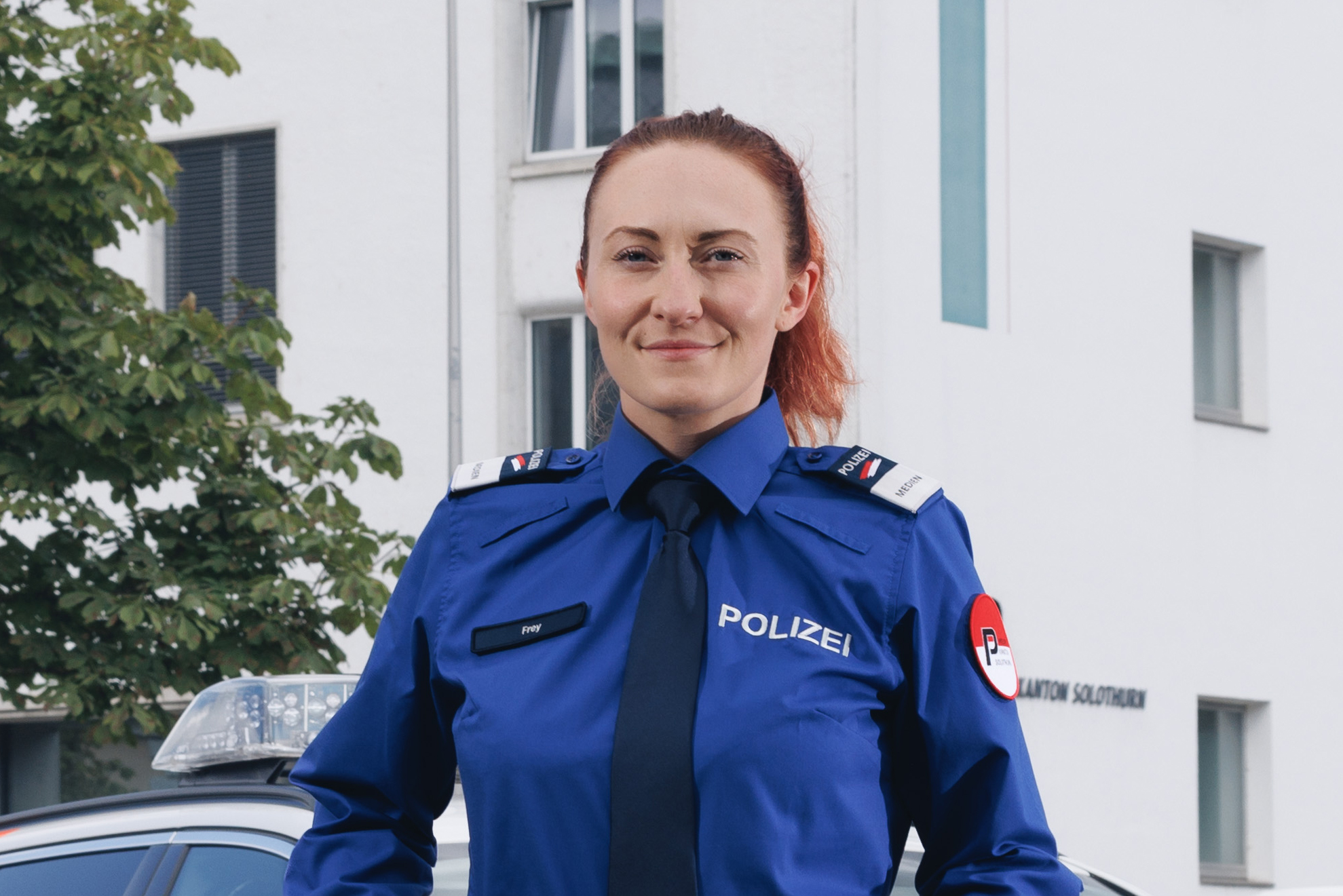 Sharina Frey, Mediensprecherin