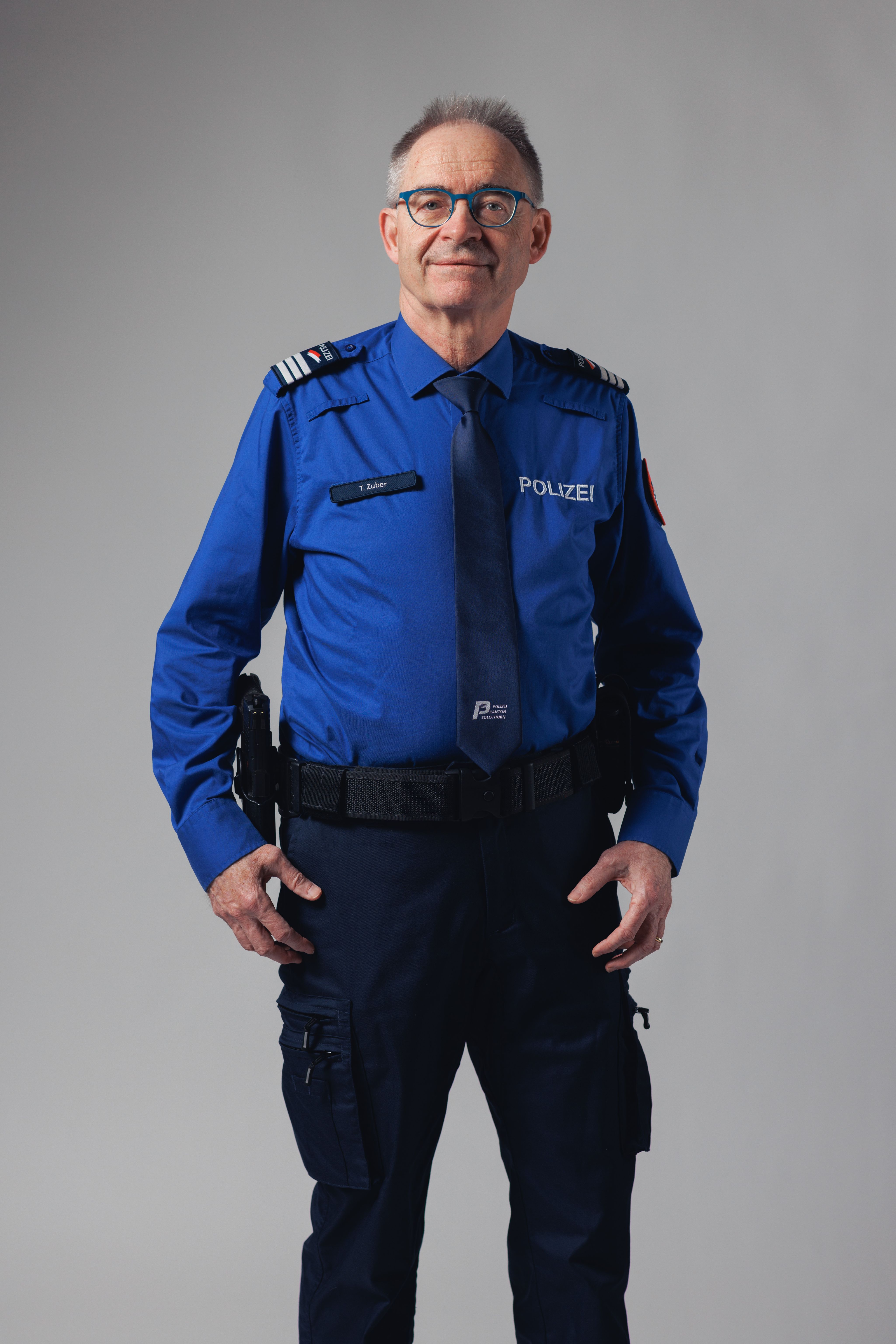 Zuber Thomas Kommandant Polizei Kanton Solothurn (Porträt)
