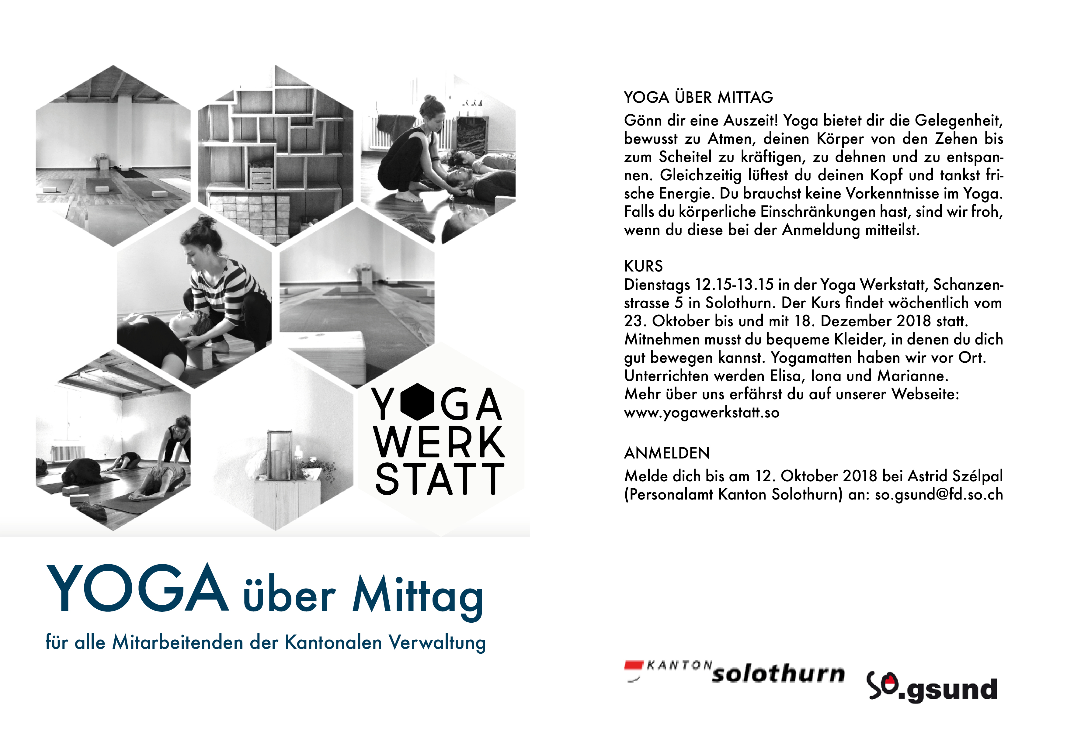 So Gsund Uber Mittag Personalamt Kanton Solothurn