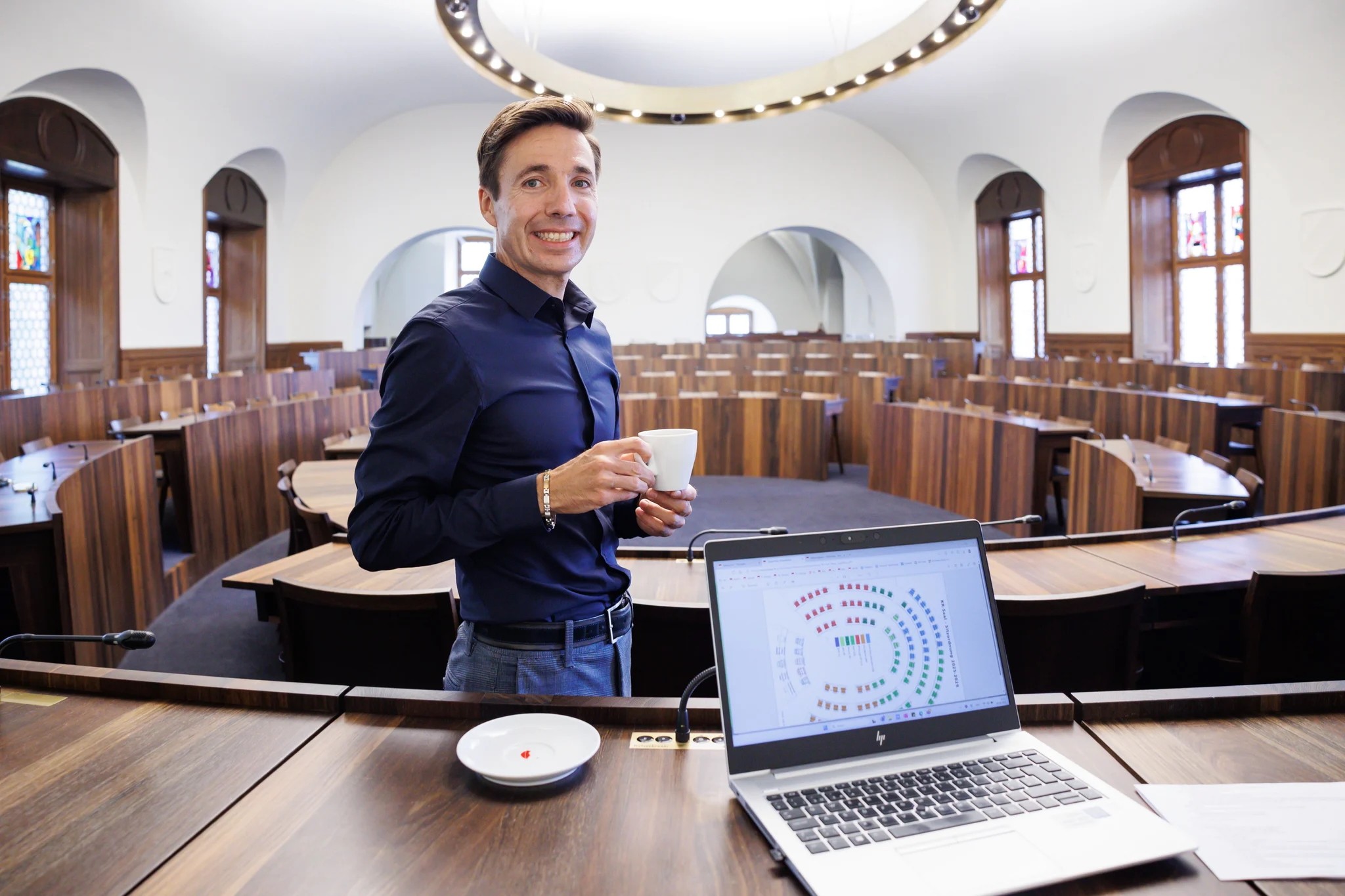 Portraitbild von Markus Ballmer, Leiter der Parlamentsdienste Solothurn