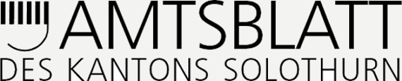 Logo Amtsblatt Kanton Solothurn Logo Amtsblatt Kanton Solothurn