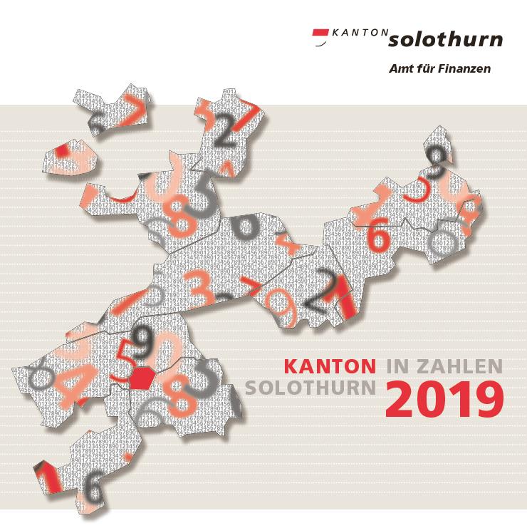 Kanton Solothurn in Zahlen 2019 Cover Broschüre