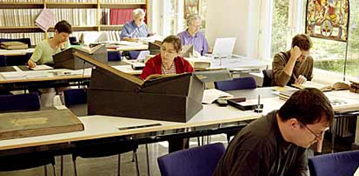Lesesaal Staatsarchiv