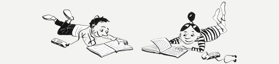 Ton ab, Buch auf Ton ab, Buch auf