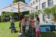 Infostand zum Thema Wasser am Wallierhoftag 2019